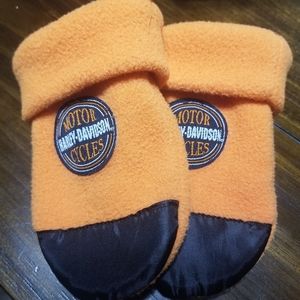 Harley Davidson infant mittens